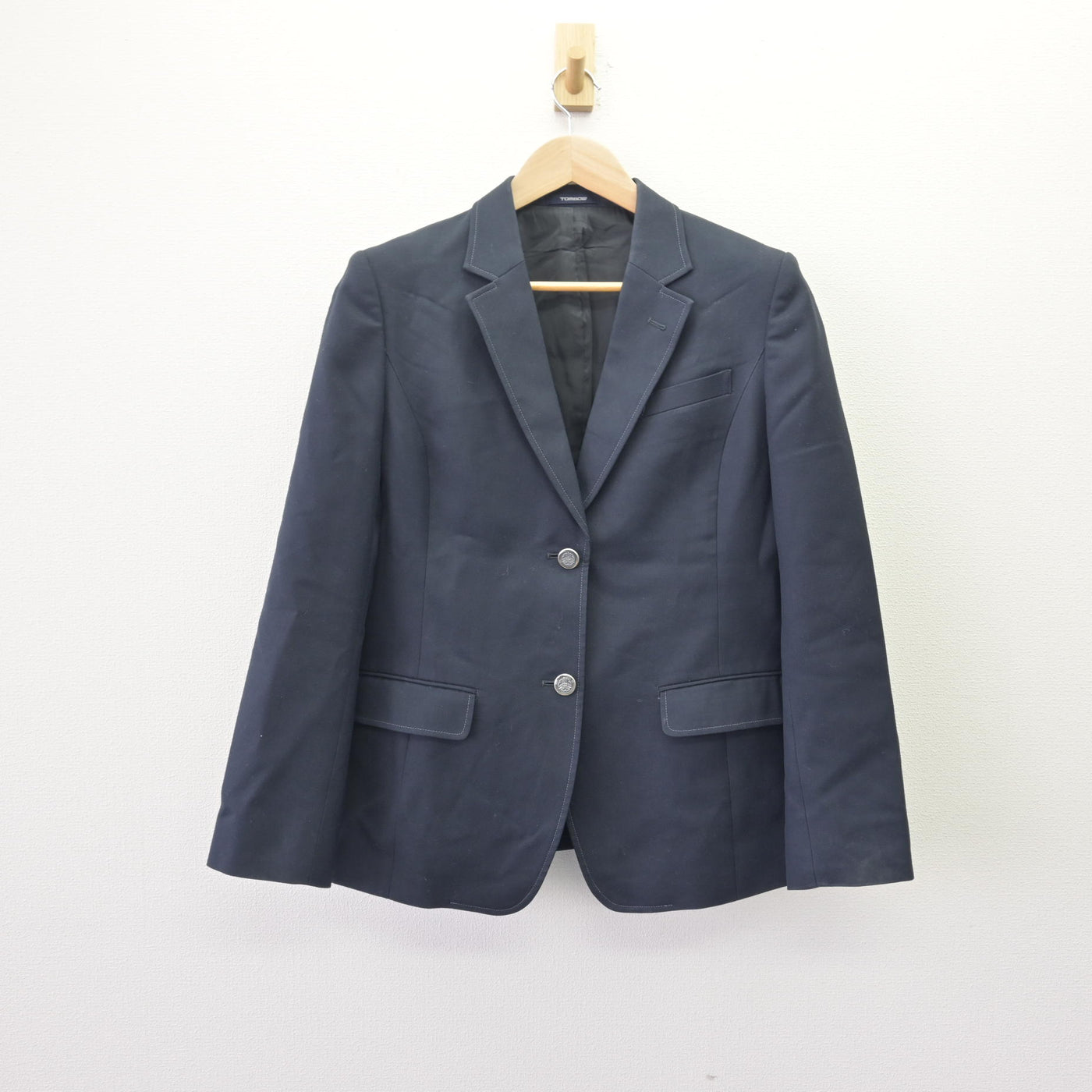【中古】東京都 別所中学校 女子制服 3点 (ブレザー・スカート) sf120071