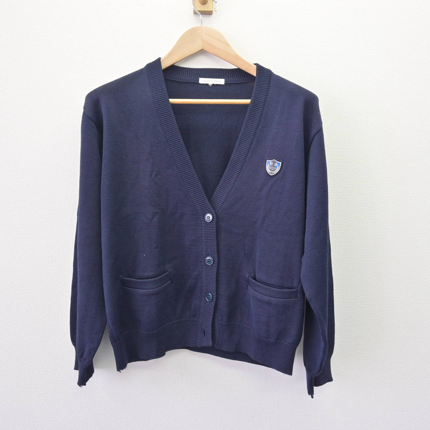 【中古】兵庫県 北摂三田高等学校 女子制服 2点 (ニット・スカート) sf120076