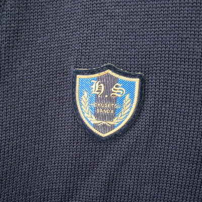 【中古】兵庫県 北摂三田高等学校 女子制服 2点 (ニット・スカート) sf120076