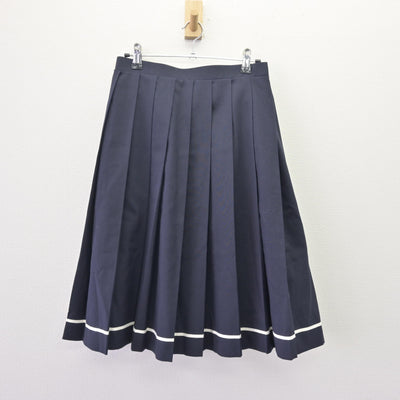 【中古】福島県 いわき市立泉中学校 女子制服 2点 (セーラー服・スカート) sf120081
