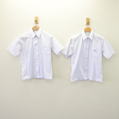 【中古】大阪府 箕面自由学園高等学校 女子制服 2点 (シャツ) sf120090