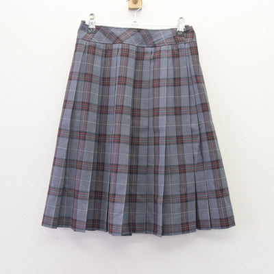 【中古】北海道 義務教育学校福移学園 女子制服 4点 (ブレザー・ニットベスト・スカート) sf120100