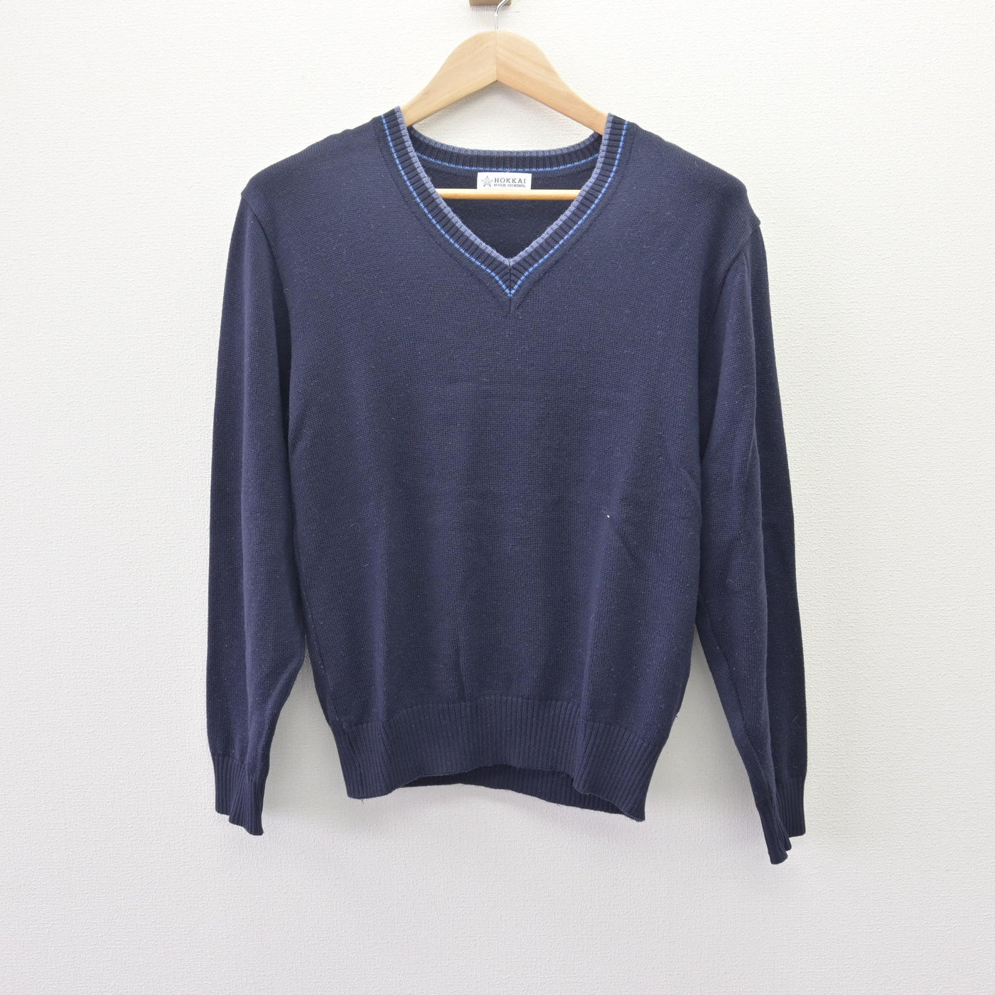 【中古】北海道 北海高等学校 女子制服 4点 (ブレザー・ニット・スカート) sf120101