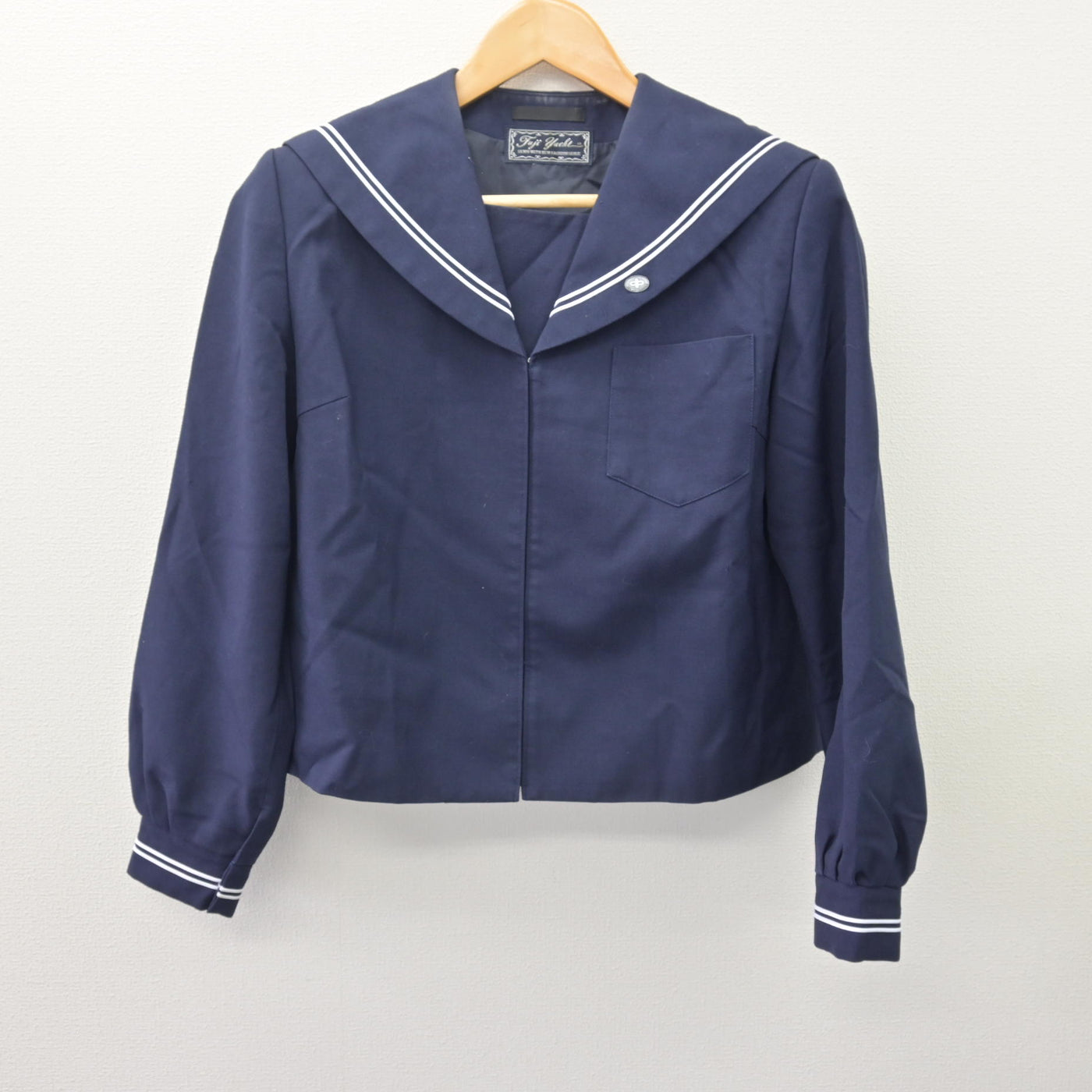 【中古】福井県 足羽第一中学校 女子制服 6点 (セーラー服・スカート) sf120115