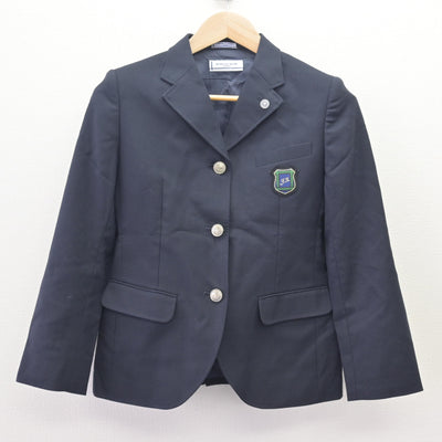 【中古】福岡県 福岡講倫館高等学校 女子制服 4点 (ブレザー・スカート) sf120134