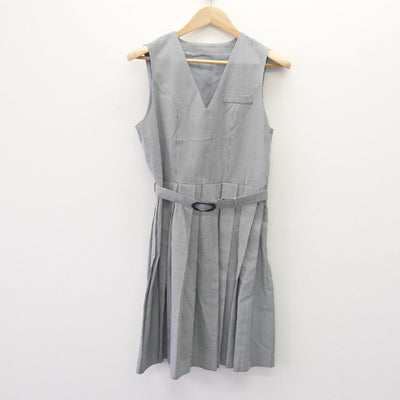 【中古】静岡県 藤枝明誠中学校・高等学校 女子制服 4点 (ブレザー・ニット・ジャンパースカート) sf120138
