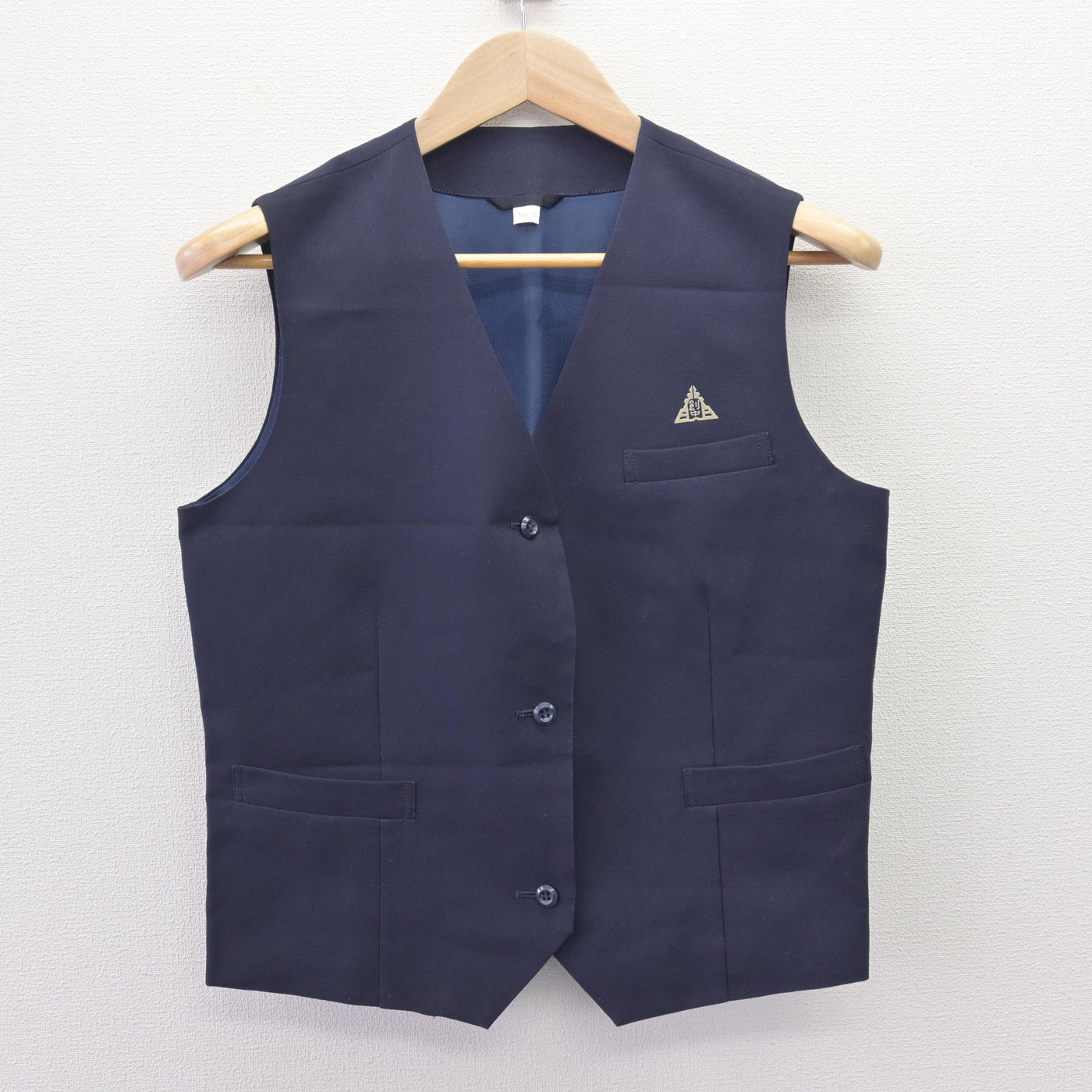 中古】三重県 創徳中学校/旧制服 女子制服 2点 (ベスト・シャツ