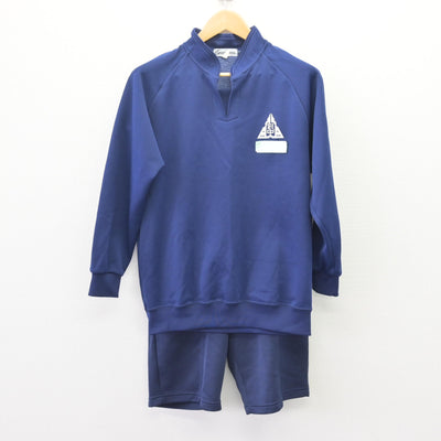 【中古】三重県 創徳中学校 女子制服 2点 (ジャージ 上・体操服 下) sf120150