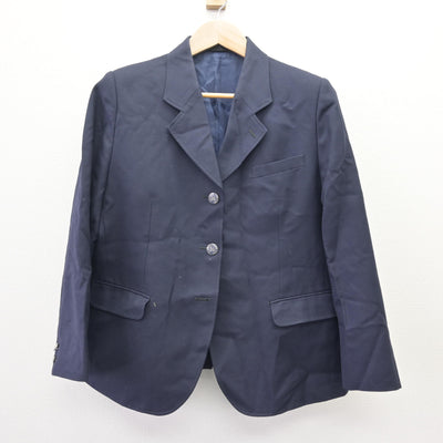 【中古】宮崎県 都城聖ドミニコ学園高等学校 女子制服 3点 (ブレザー・スカート) sf120160