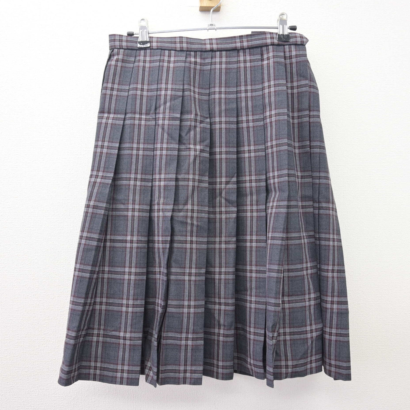 【中古】宮崎県 都城聖ドミニコ学園高等学校 女子制服 3点 (ニット・スカート) sf120161