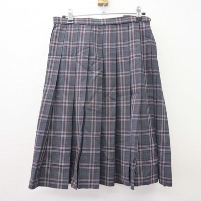 【中古】宮崎県 都城聖ドミニコ学園高等学校 女子制服 3点 (ニット・スカート) sf120161