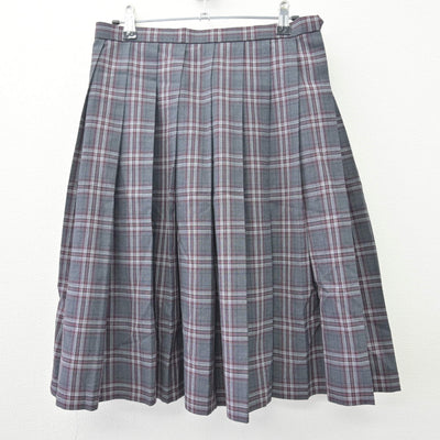【中古】宮崎県 都城聖ドミニコ学園高等学校 女子制服 3点 (ニットベスト・スカート) sf120162