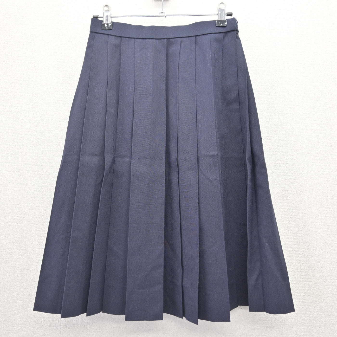 【中古】静岡県 大井川中学校 女子制服 3点 (セーラー服・スカート) sf120177