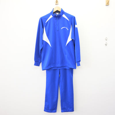 【中古】静岡県 大井川中学校 女子制服 2点 (ジャージ 上・ジャージ 下) sf120181