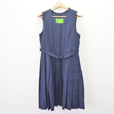 【中古】佐賀県 嬉野中学校/旧制服 女子制服 3点 (ブレザー・ブラウス・ジャンパースカート) sf120184