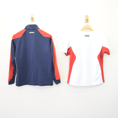 【中古】長崎県 向陽高等学校 女子制服 2点 (ジャージ 上・体操服 上) sf120189