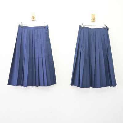 【中古】千葉県 岩名中学校 女子制服 4点 (セーラー服・スカート) sf120191