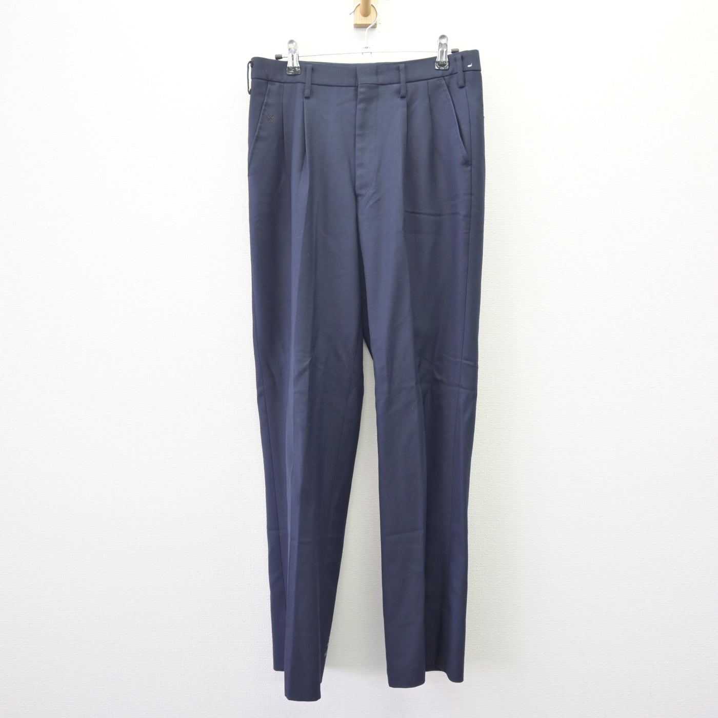 【中古】岡山県 おかやま山陽高等学校 男子制服 4点 (ブレザー・ニット・ズボン) sf120198