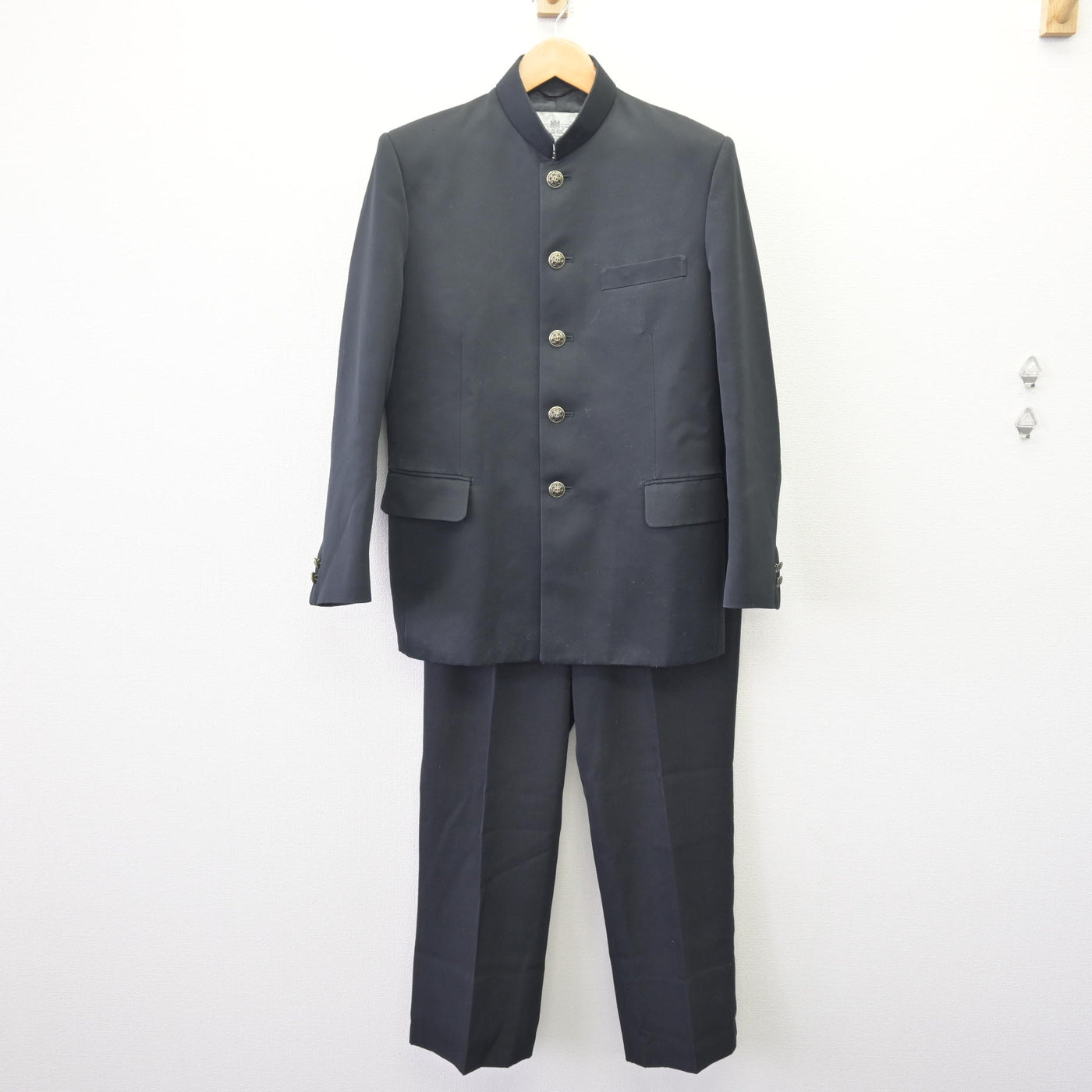 中古】北海道 江陵中学校 男子制服 2点 (学ラン・ズボン) sf120200