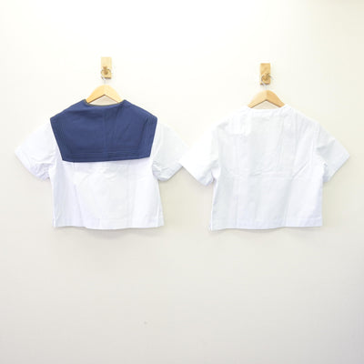 【中古】北海道 北海道滝川西高等学校 女子制服 3点 (セーラー服・スカート) sf120202