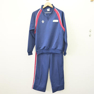 【中古】千葉県 鎌ケ谷市立第四中学校 女子制服 2点 (ジャージ 上・ジャージ 下) sf120203