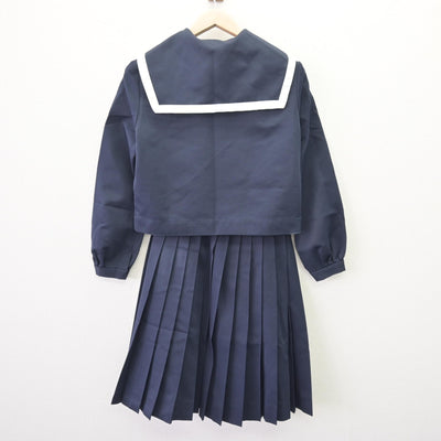 【中古】沖縄県 首里高等学校 女子制服 3点 (セーラー服・スカート) sf120224