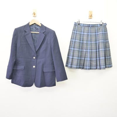 【中古】東京都 多摩中学校 女子制服 3点 (ブレザー・スカート) sf120225