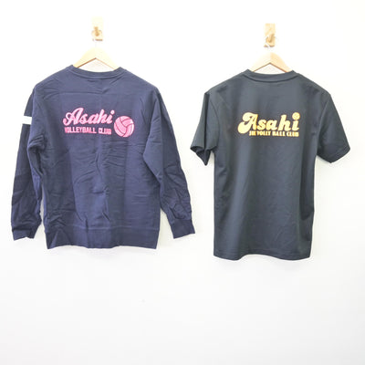 【中古】神奈川県 相模原市立旭中学校/バレーボール部 女子制服 2点 (その他アイテム・シャツ) sf120253