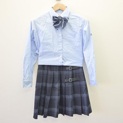 【中古】神奈川県 相原高等学校 女子制服 5点 (ブレザー・シャツ・スカート) sf120254