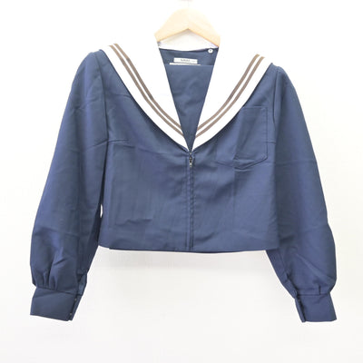 【中古】愛知県 春日井高等学校 女子制服 2点 (セーラー服・スカート) sf120257