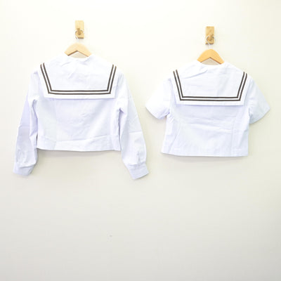【中古】愛知県 春日井高等学校 女子制服 2点 (セーラー服) sf120258