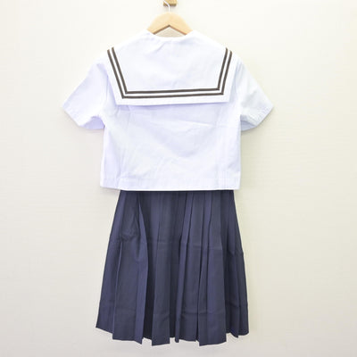 【中古】愛知県 春日井高等学校 女子制服 2点 (セーラー服・スカート) sf120259