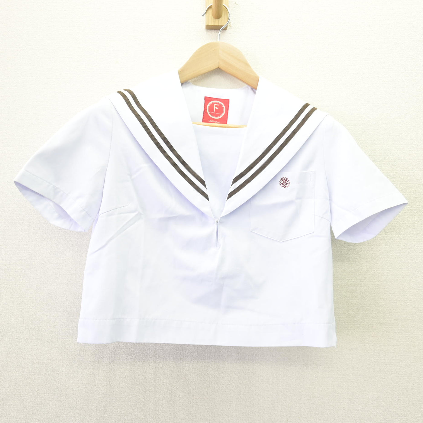【中古】愛知県 春日井高等学校 女子制服 2点 (セーラー服・スカート) sf120259