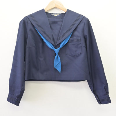 【中古】大阪府 大谷中学校・高等学校 女子制服 3点 (セーラー服・スカート) sf120272