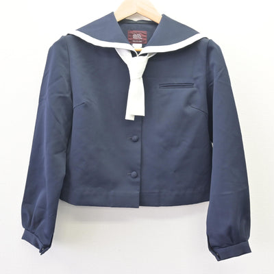 【中古】沖縄県 首里高等学校 女子制服 3点 (セーラー服・スカート) sf120274