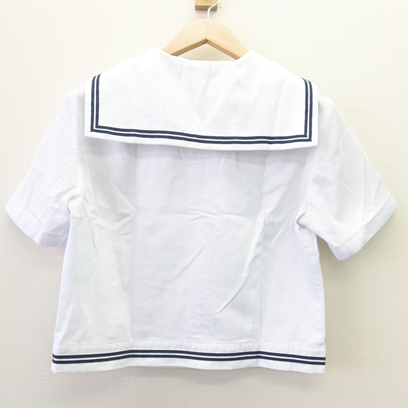 【中古】長崎県 九州文化学園高等学校 女子制服 3点 (セーラー服・スカート) sf120279