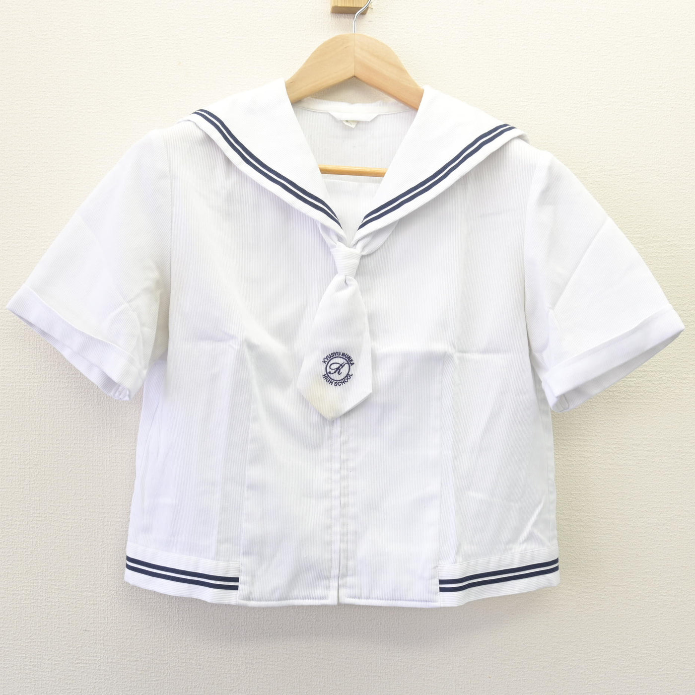 【中古】長崎県 九州文化学園高等学校 女子制服 3点 (シャツ・セーラー服) sf120280