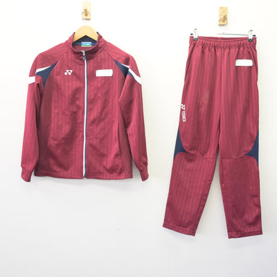 【中古】東京都 美原高等学校 女子制服 2点 (ジャージ 上・ジャージ 下) sf120286
