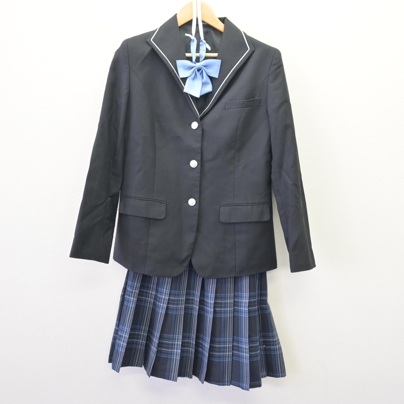 中古京都府 京都成章高等学校 女子制服 3点 (ブレザー 中古京都府 京都成章高等学校 女子制服 3点 (ブレザー