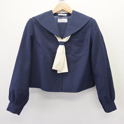【中古】茨城県 土浦第三中学校 女子制服 3点 (セーラー服・ジャンパースカート) sf120306