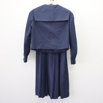 【中古】茨城県 土浦第三中学校 女子制服 3点 (セーラー服・ジャンパースカート) sf120307