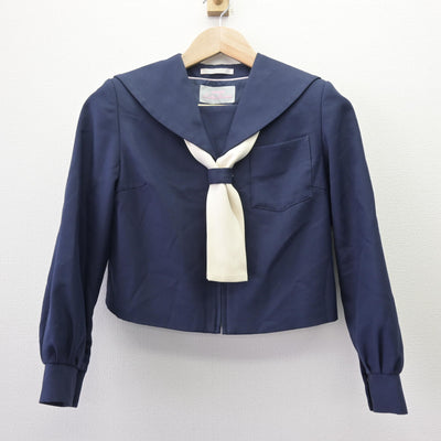 【中古】茨城県 土浦第三中学校 女子制服 3点 (セーラー服・ジャンパースカート) sf120307