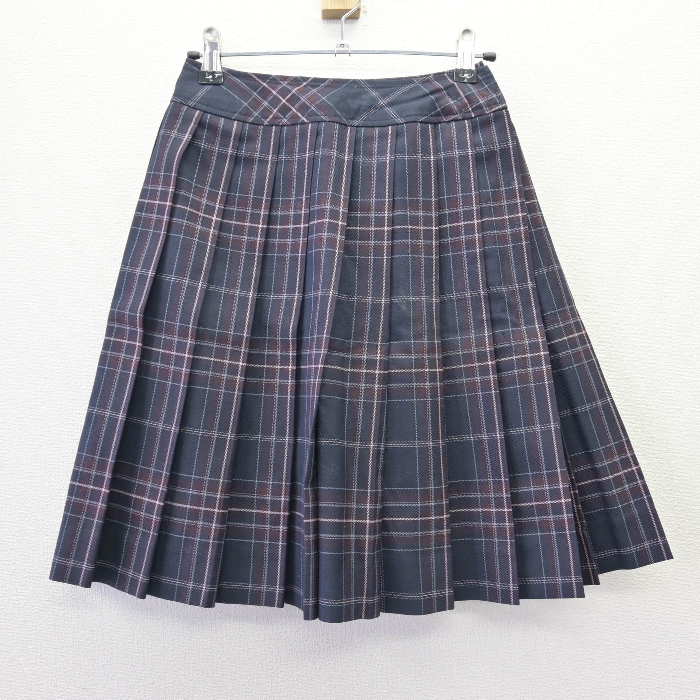 【中古】東京都 帝京八王子中学校・高等学校 女子制服 4点 (ブレザー・ニット・スカート) sf120318