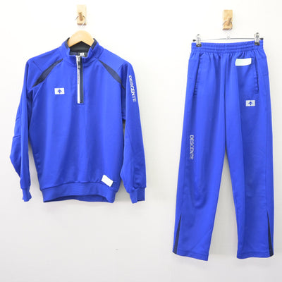 【中古】東京都 帝京八王子中学校・高等学校 女子制服 2点 (ジャージ 上・ジャージ 下) sf120320