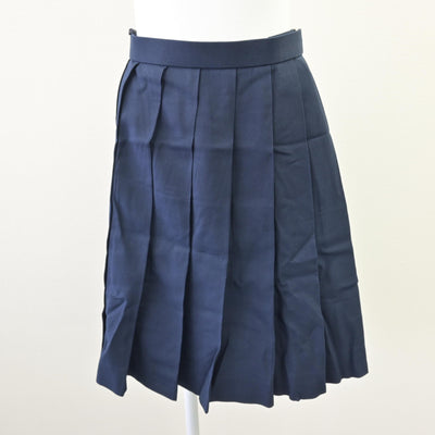 【中古】岡山県 就実高等学校 女子制服 4点 (ブレザー・ベスト・セーラー服・スカート) sf120322