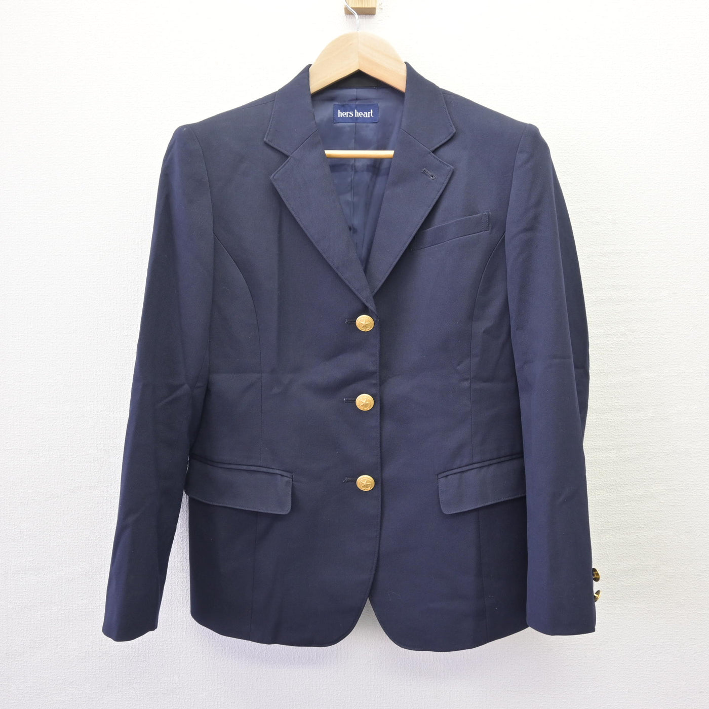 【中古】北海道 北海高等学校 女子制服 4点 (ブレザー・シャツ・スカート) sf120337