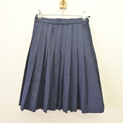 【中古】鳥取県 倉吉東高等学校 女子制服 2点 (スカート・スカート) sf120342