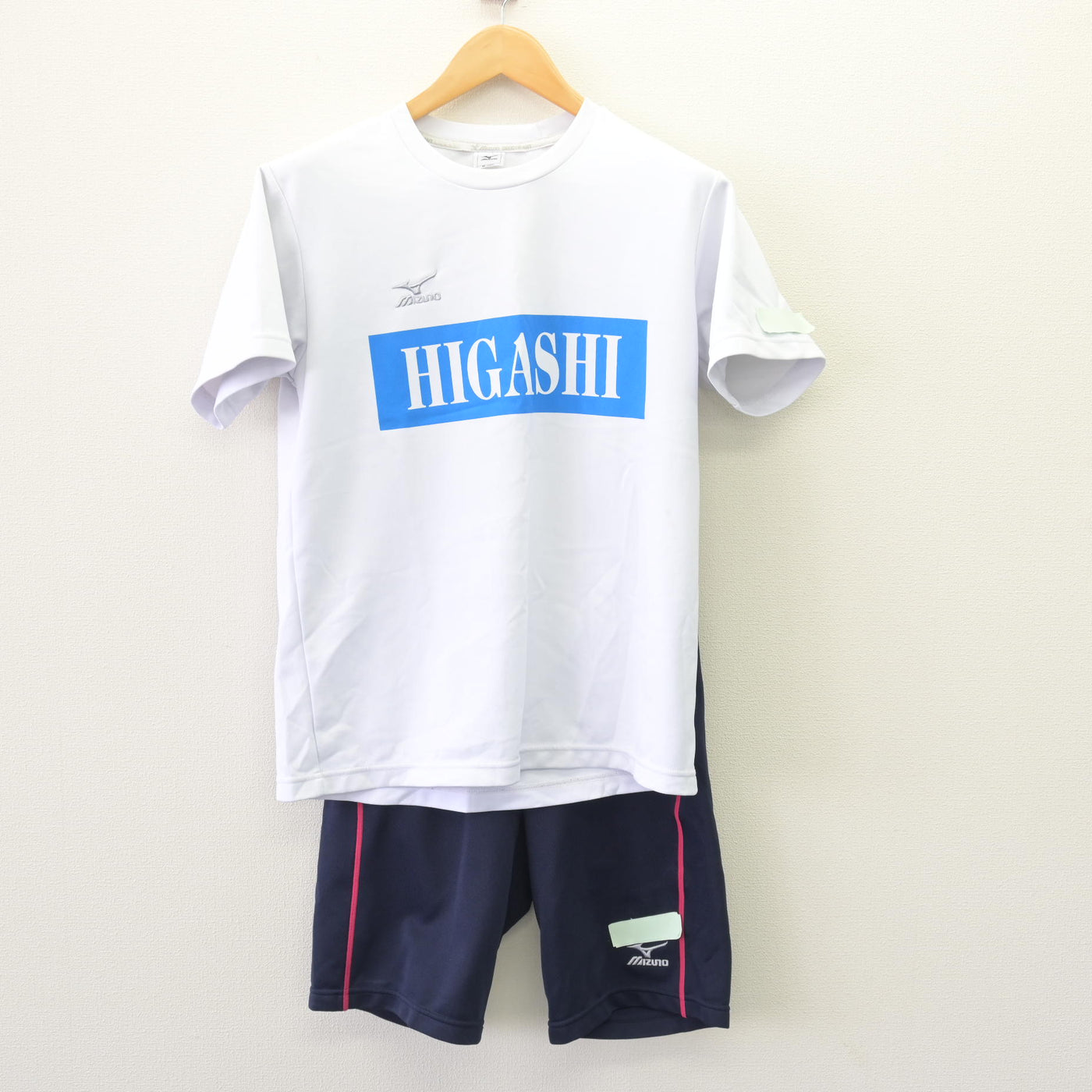 【中古】千葉県 木更津東高等学校 女子制服 2点 (体操服 上・体操服 下) sf120371