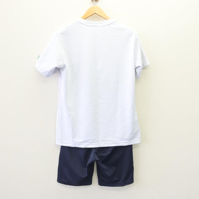 【中古】千葉県 木更津東高等学校 女子制服 2点 (体操服 上・体操服 下) sf120371