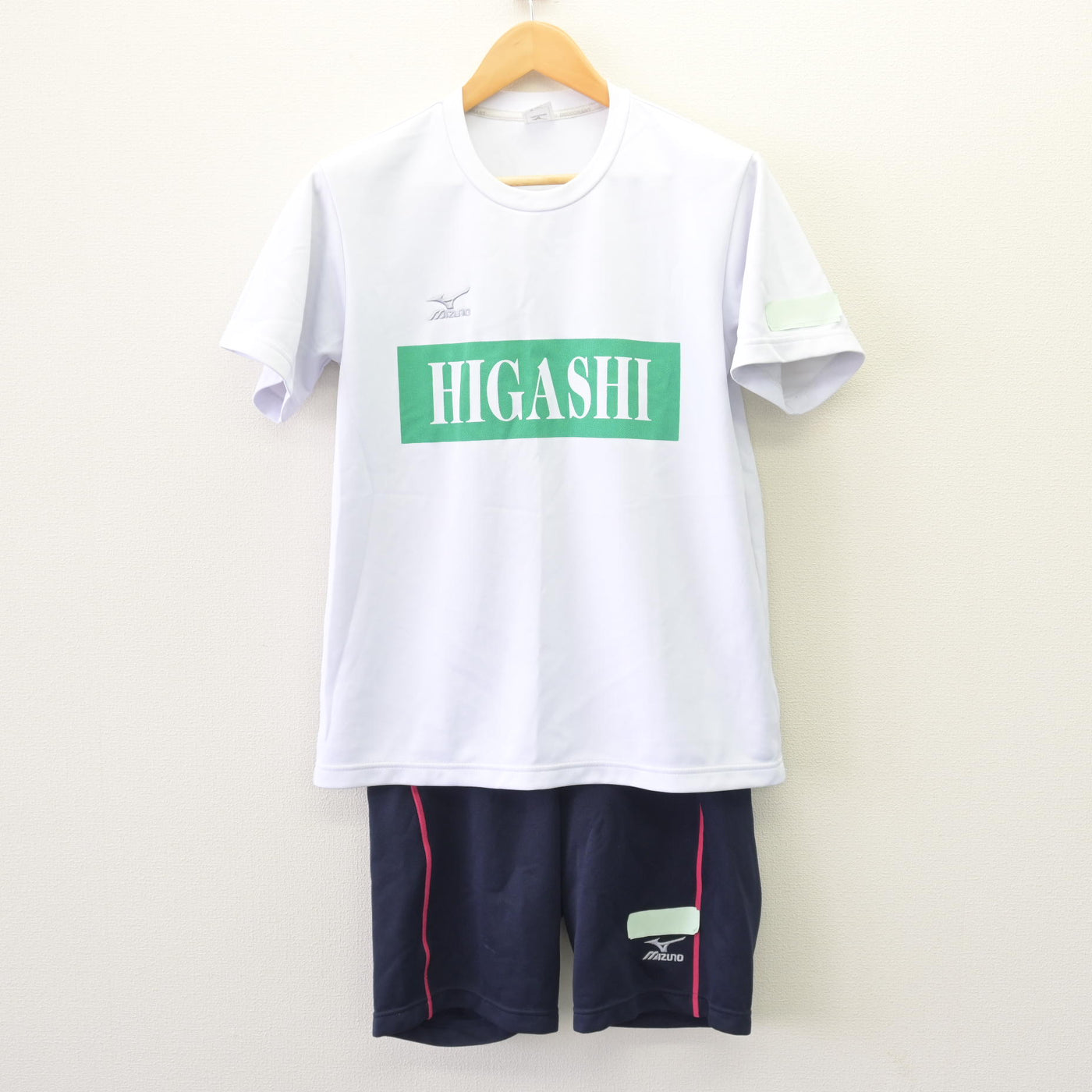 【中古】千葉県 木更津東高等学校 女子制服 2点 (体操服 上・体操服 下) sf120372